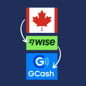 Canada Bank to GCash in the Philippines using Wise